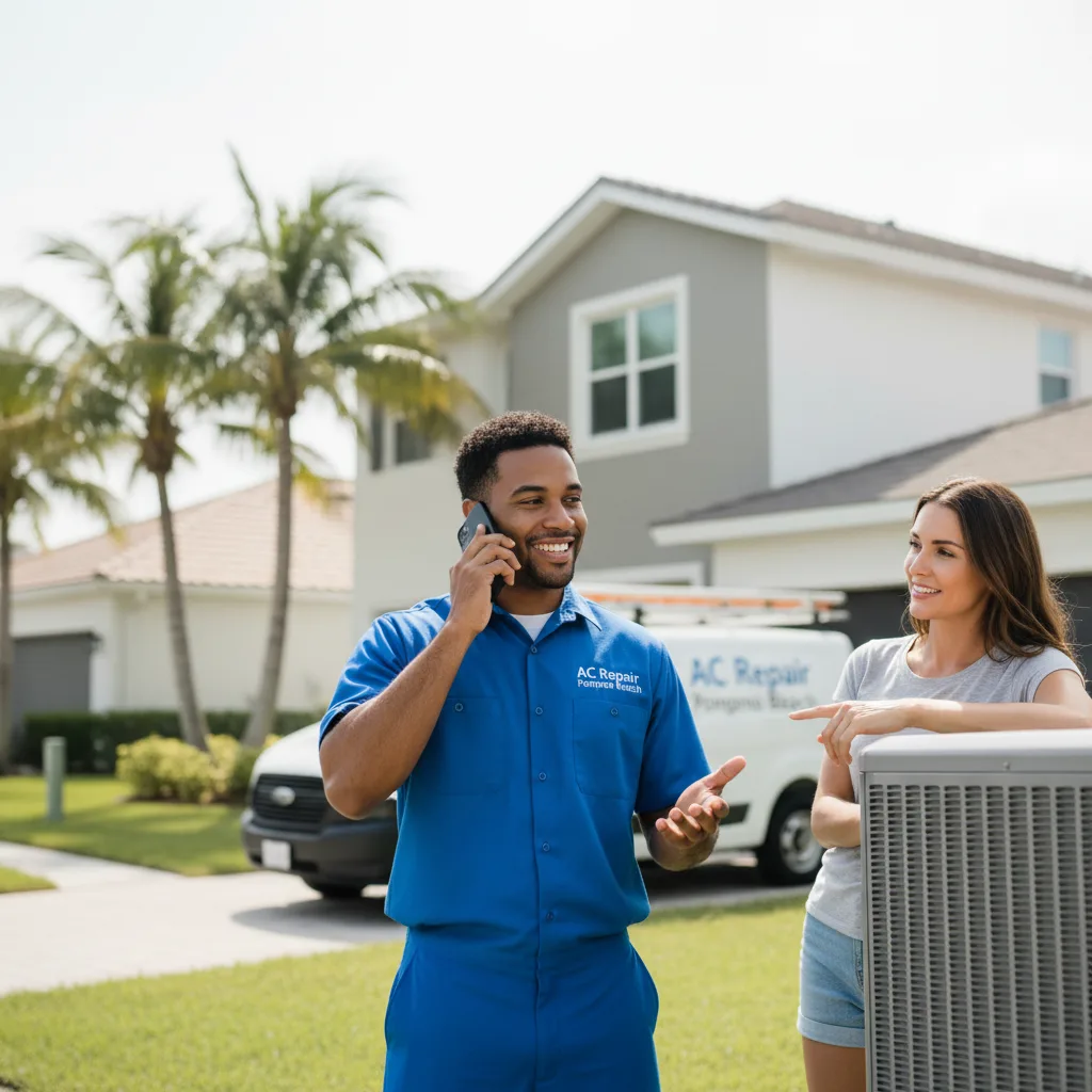 AC Repair Pompano Beach customer support in Manville